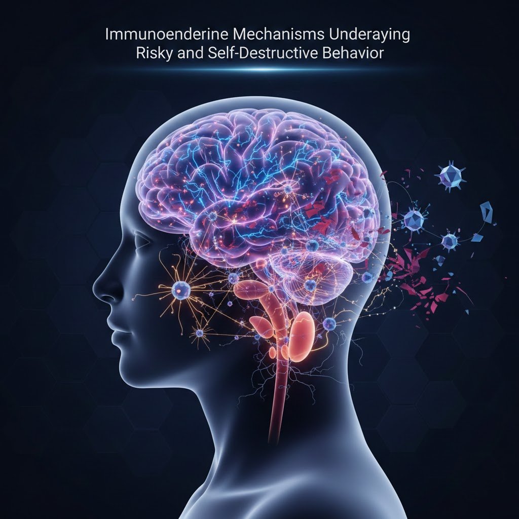 Immunoendocrine mechanisms in behavior