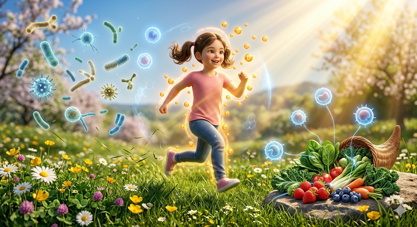 Spring and Children's Immune Development