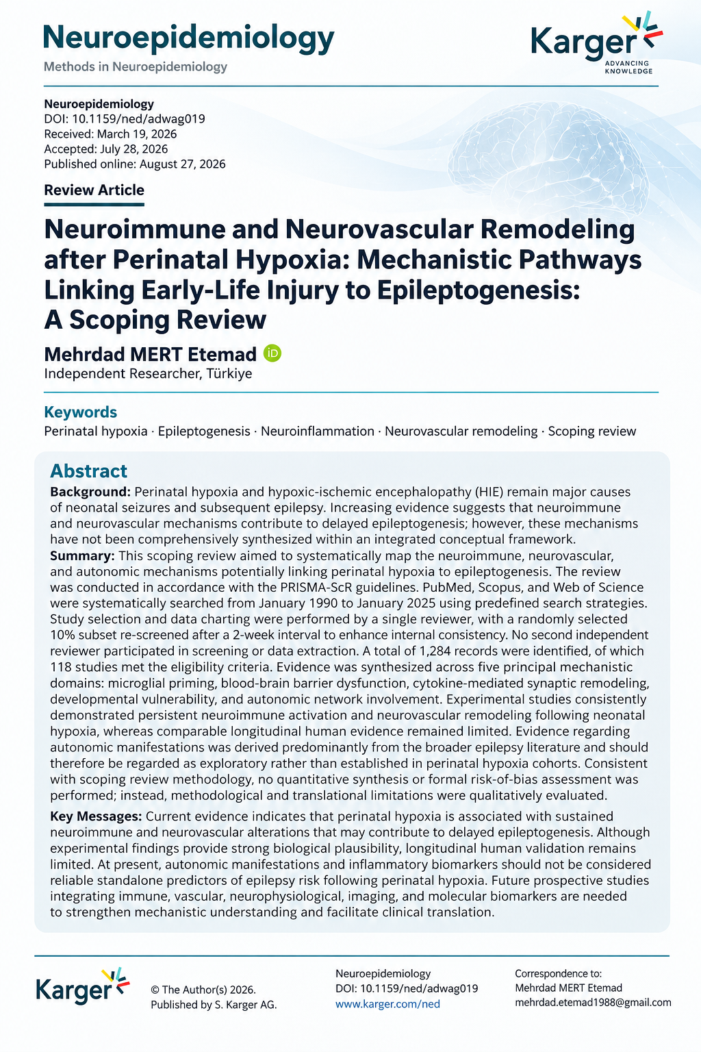 Neuroimmune and Neurovascular Remodeling